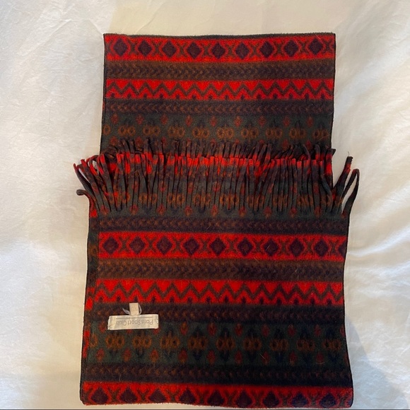 Vintage Paris Sport Club winter scarf - Picture 1 of 5